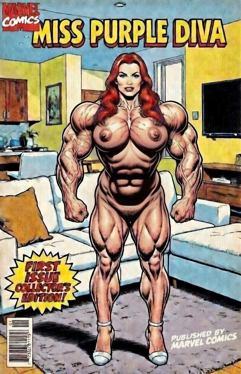 Muscle Mistress NUDE Comic