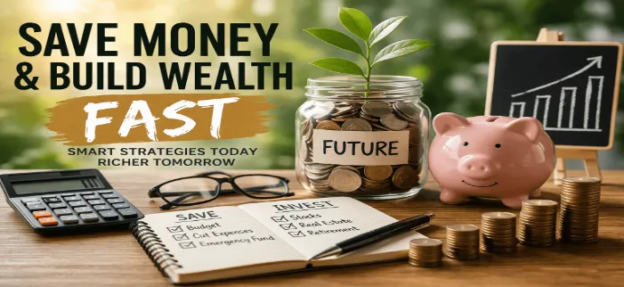 Save, invest, grow your wealth