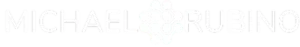 Michael Rubino White Logo