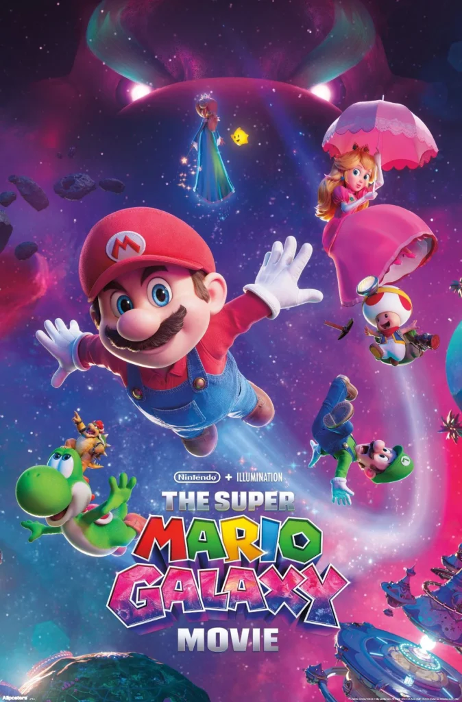 Super Mario Galaxy Movie Poster 2