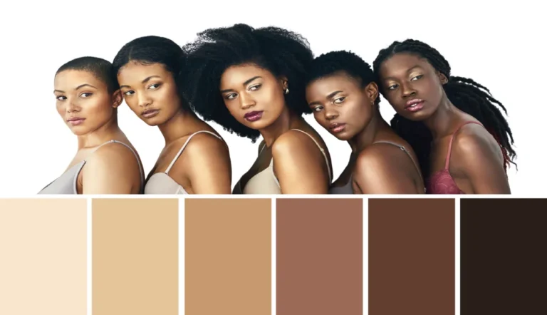 African American Woman Skin