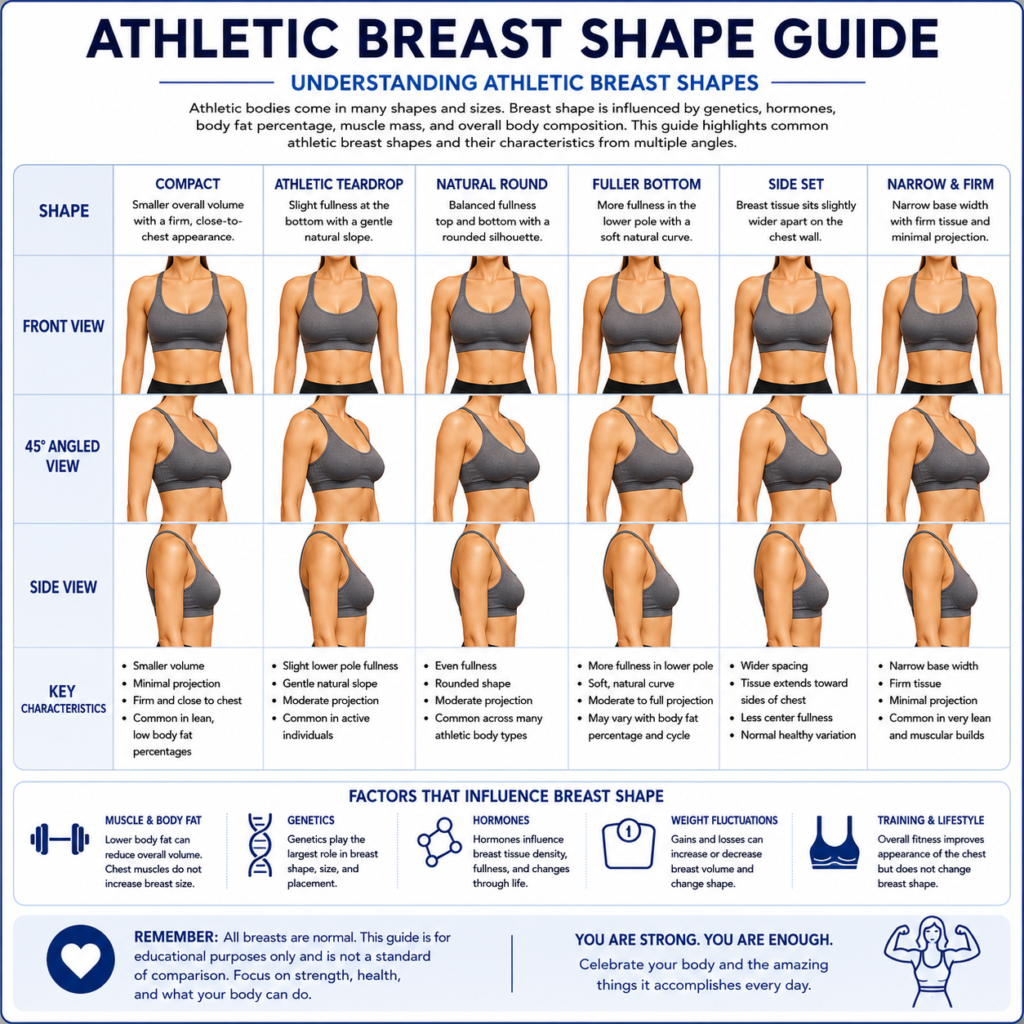 Athletic Breast Shape Breasts