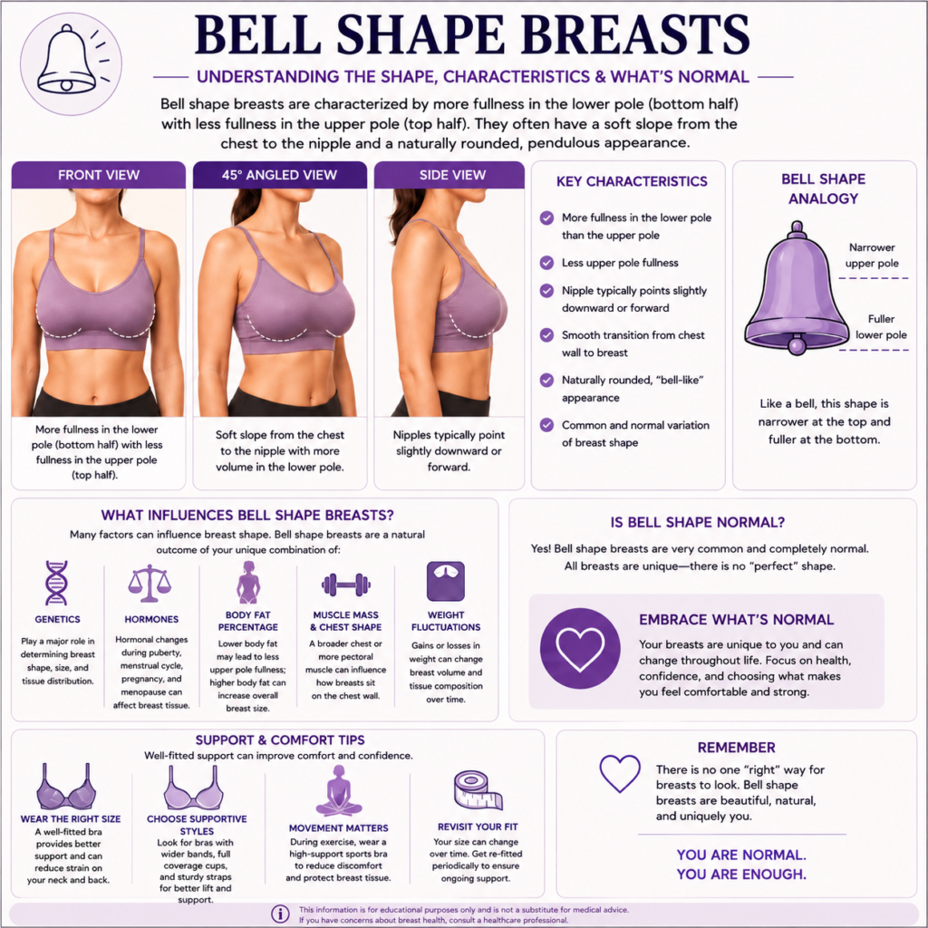 Bell Shape Breasts