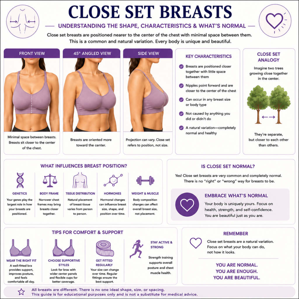 Close Set Breasts