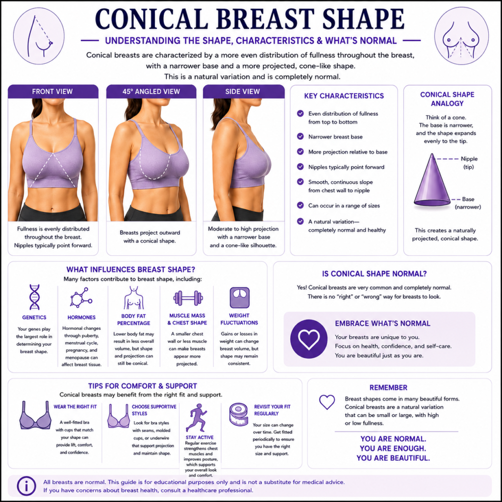 Conical Breast Shape