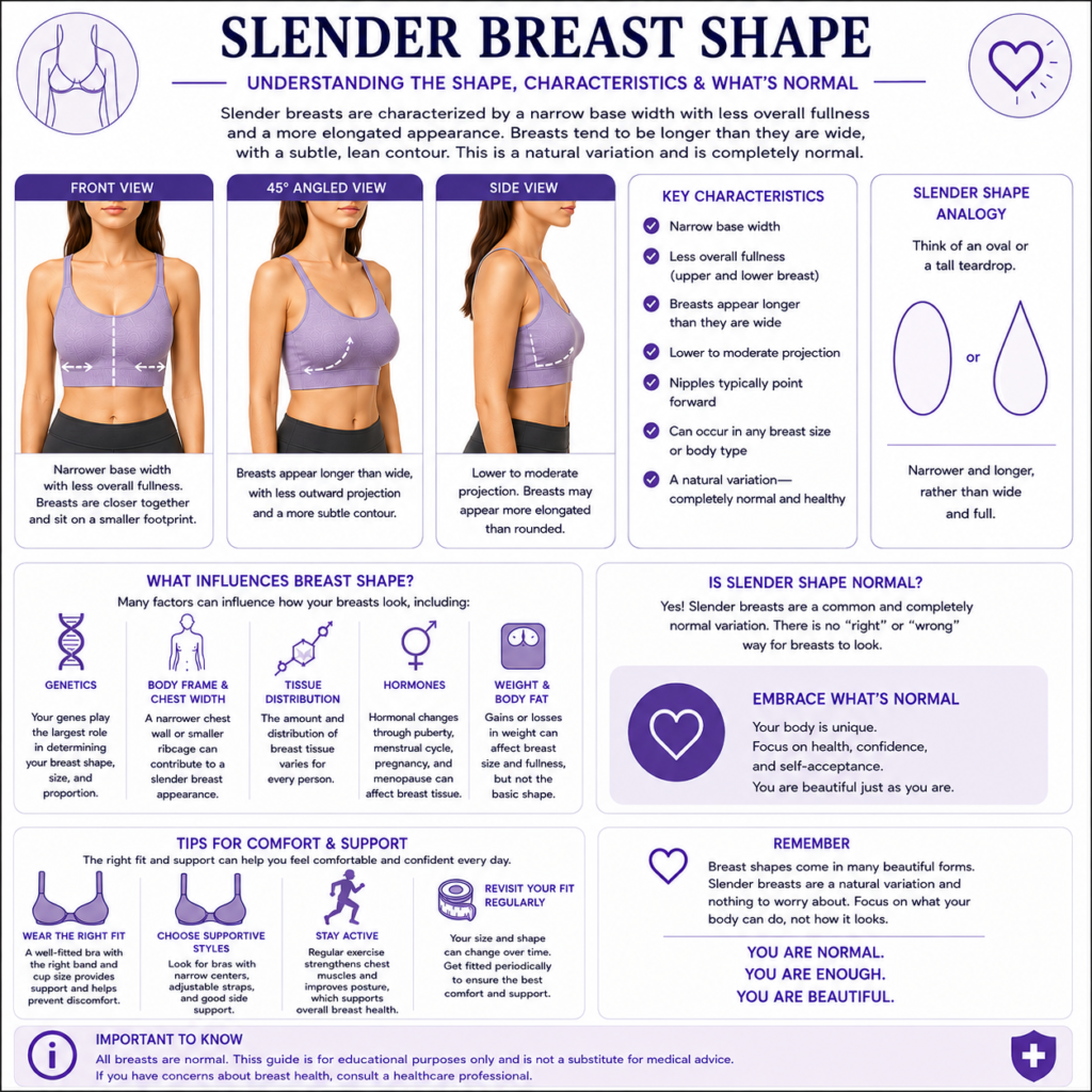 Slender Breast Shape