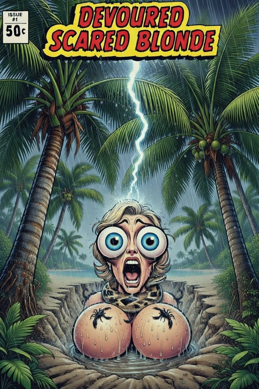 Devoured Scared Blonde