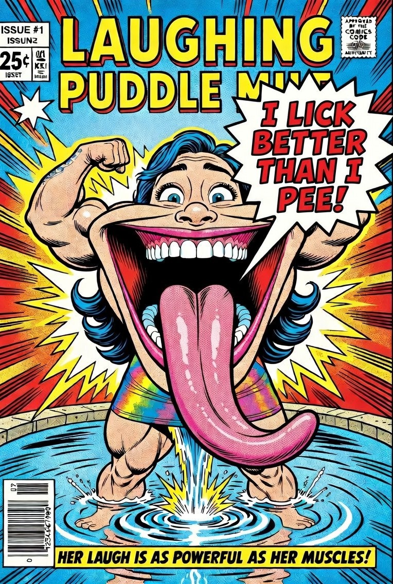 Laughing Puddle Comic