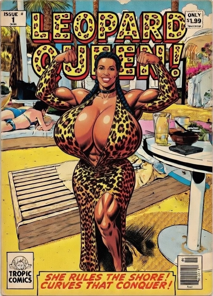 Leopard Queen Comic
