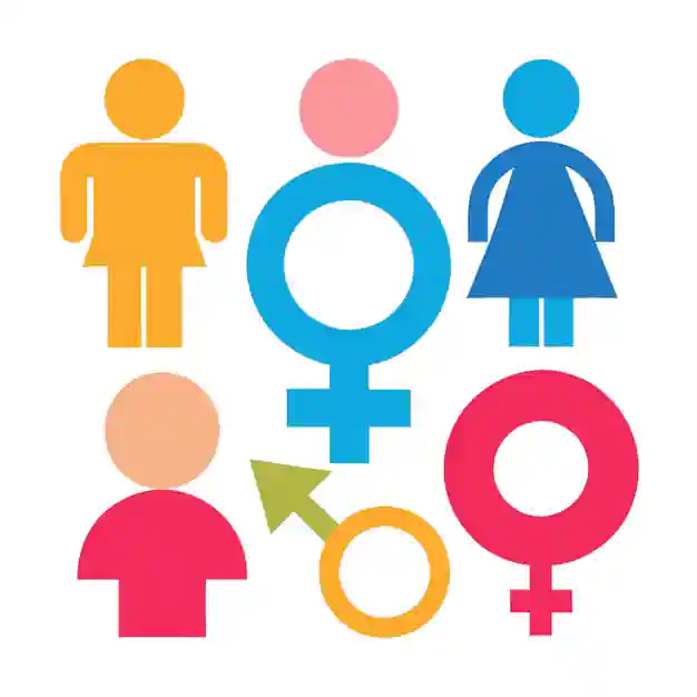Inclusive representation of different gender identities